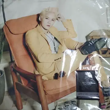 XIA준수 JYJPETURNOFTHEKING 콘서트 쿠션 커버 새상품