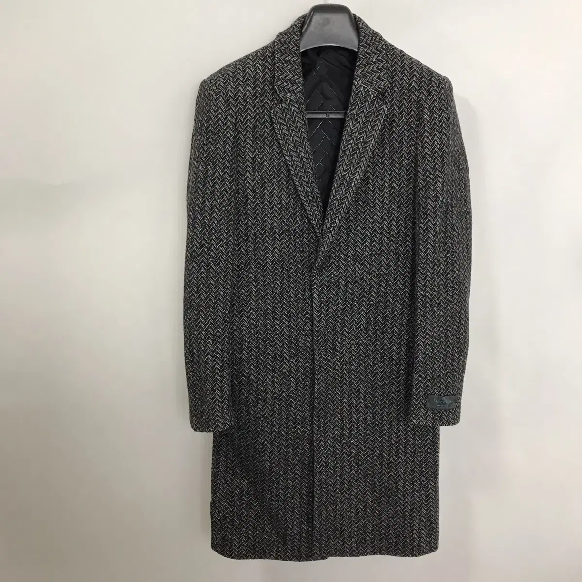 R.ZIOZIA Italian yarn patterned woolen coat [size 90]