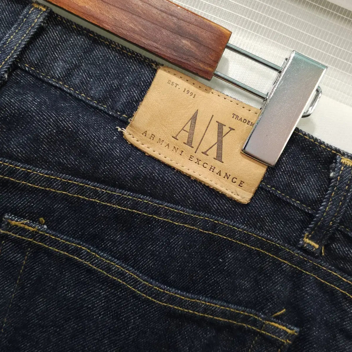 AX ARMANI EXCHANGE 진청 데님팬츠- 34