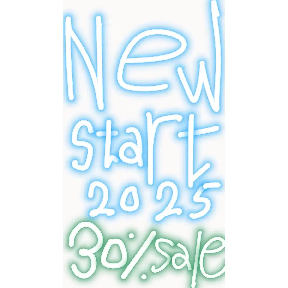 Good bye & new Start 30% Sale