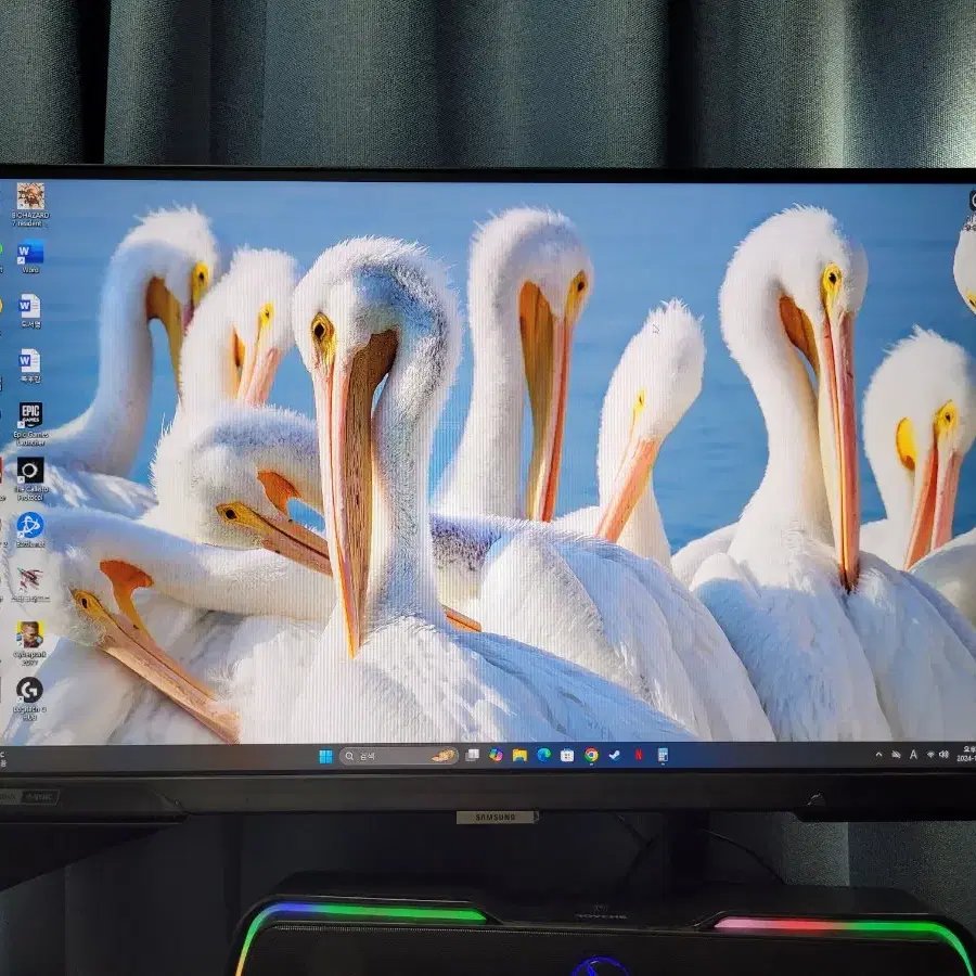 삼성 오디세이 G4 게이밍 모니터 지싱크 S27BG400 IPS 240h