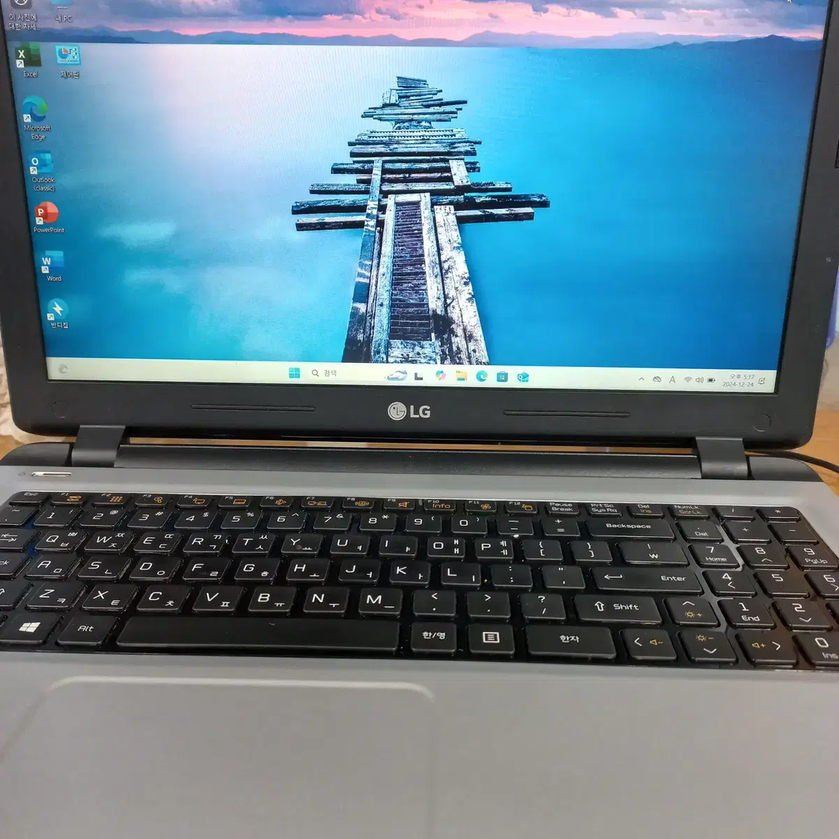 LG노트북(I3-5005U,8G,128G(SSD),웹캠)15N360