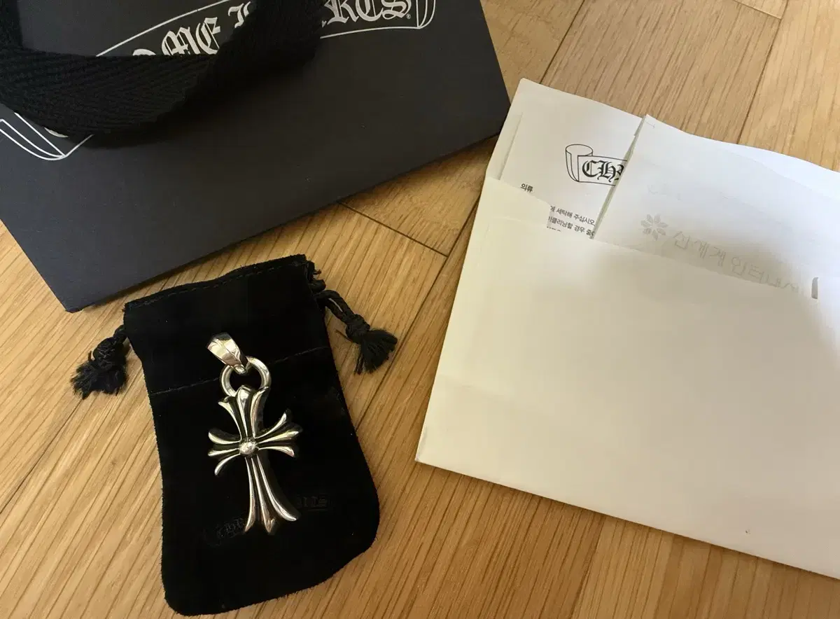 Chrome Hearts CH Cross with Veil