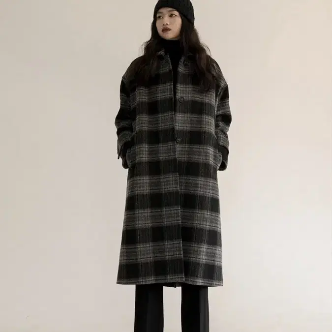 Nothing written one button coat 낫띵리튼 코트