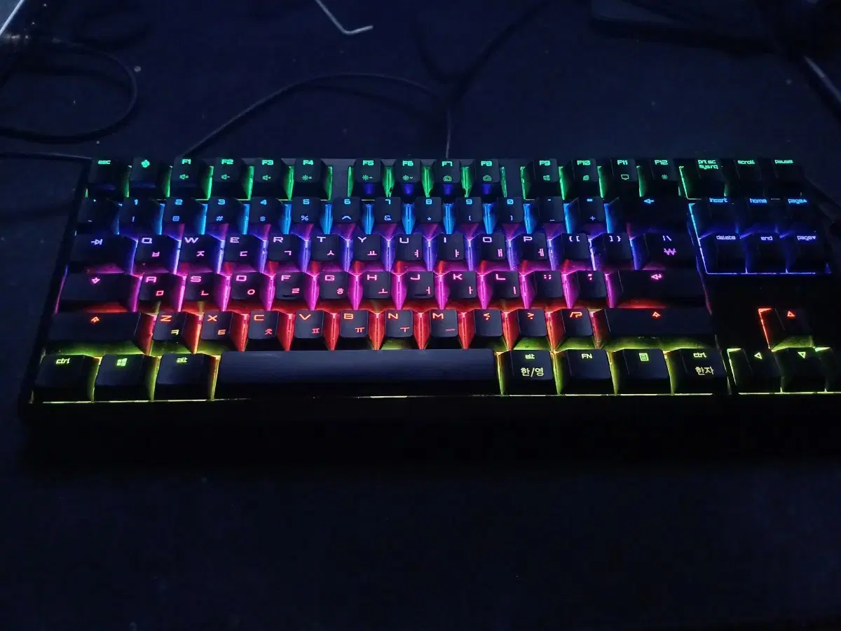 풀박)CHERRY G80-3000S TKL RGB 체리 저소음적축 키보드