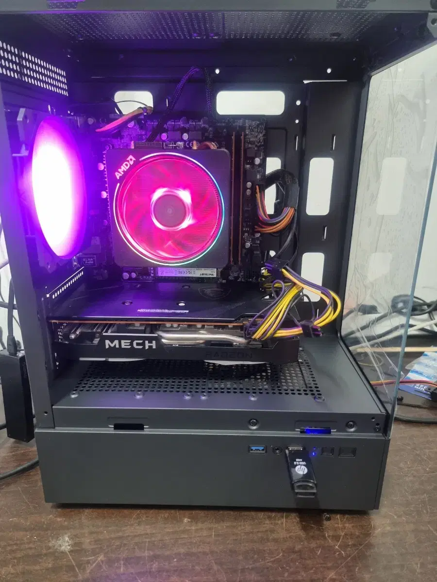 Ryzen7 5700X3D RX6600 gaming console