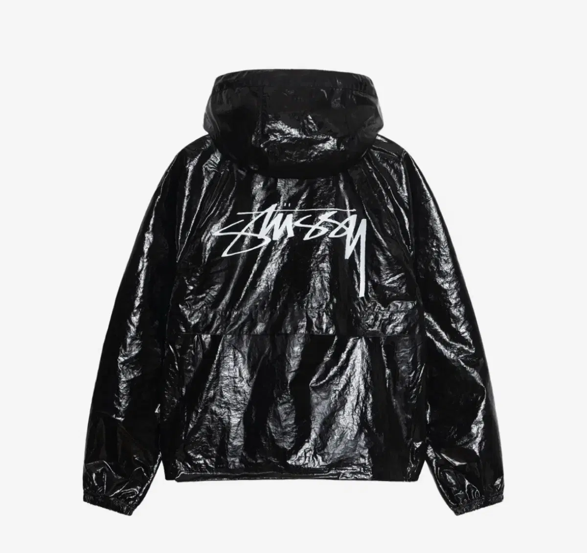 Stussy Beach Shell Coated Ripstop Black