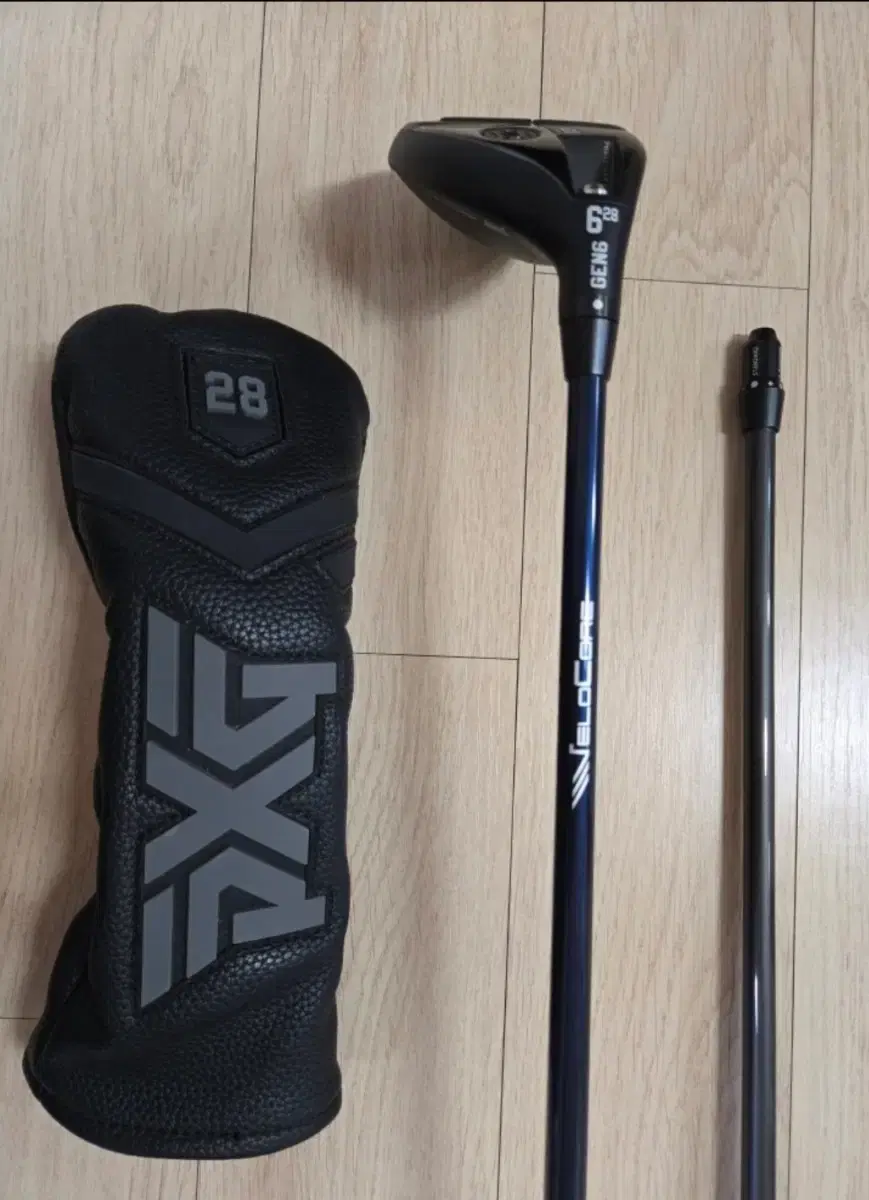 PXG 0311XF GEN6 6번28도 유틸리티 샤프트2개