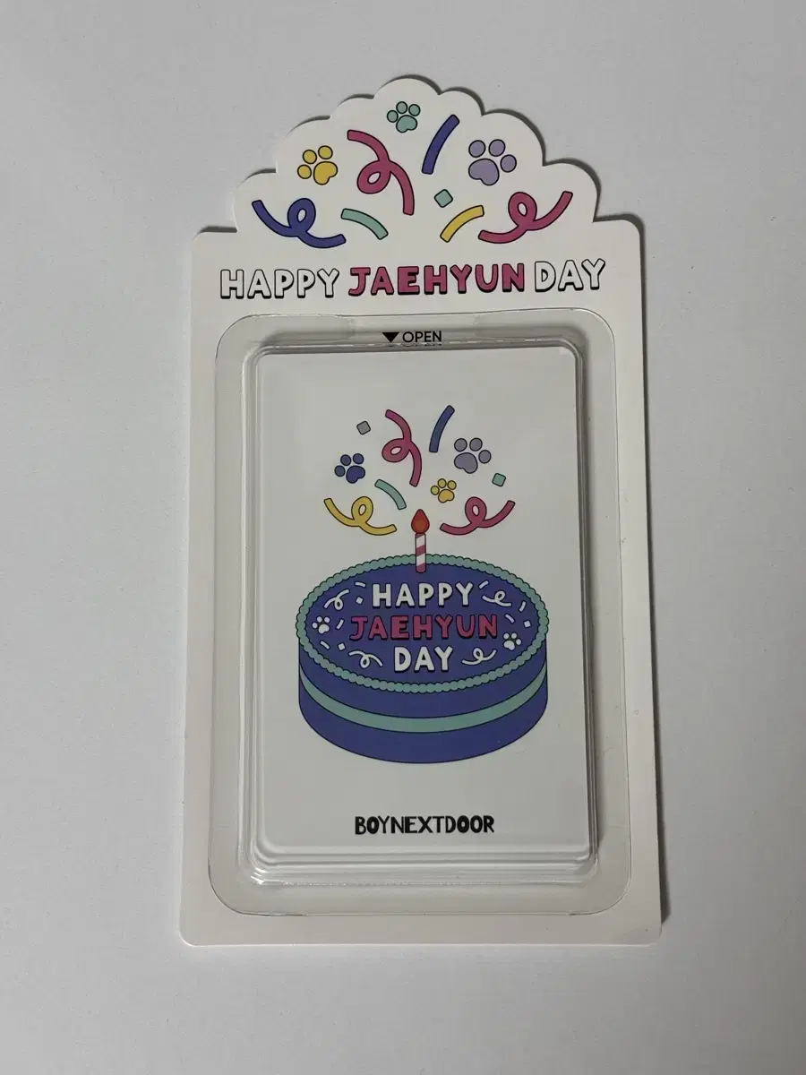 Myung Jaehyun birthday MD photocard WTS