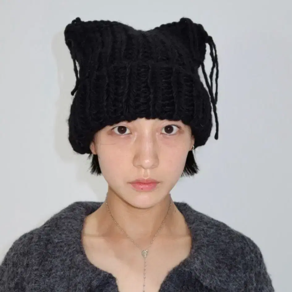 새상품) 플리즈프로젝트 비니 PUSSYCAT KNIT HAT