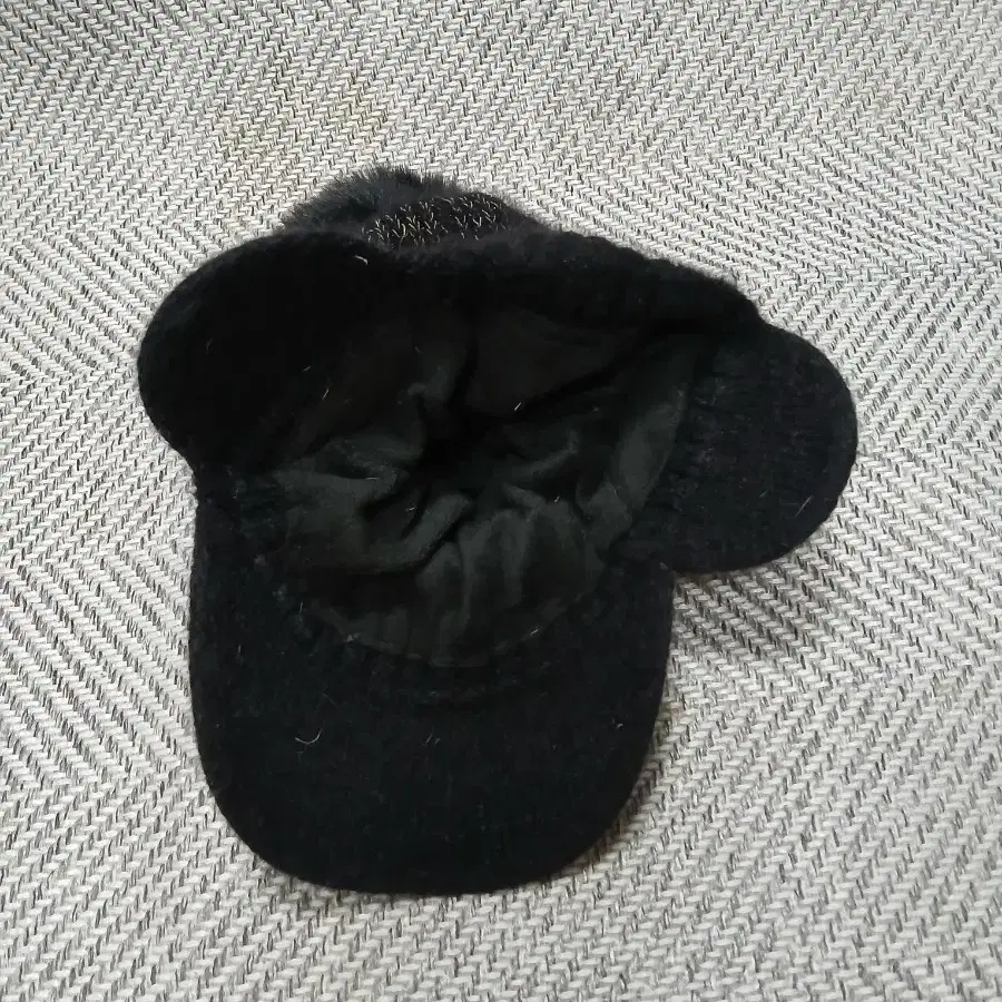 ANGORA CASH CAP 블랙 새제품