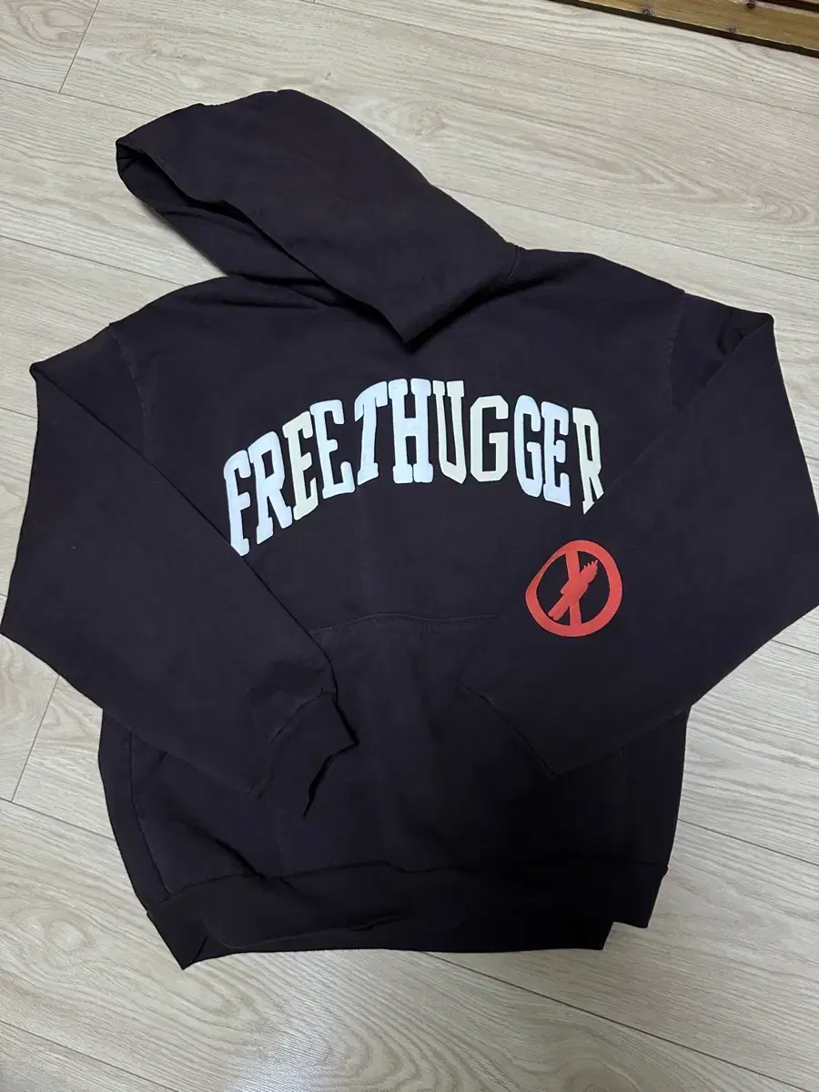 트래비스 스캇 free thugger 머천 후드 xl