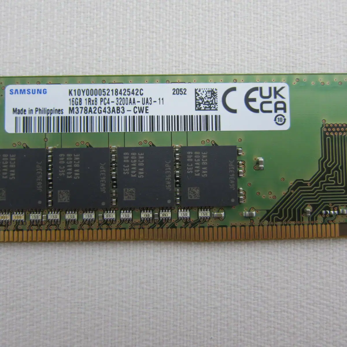 삼성전자  DDR4-3200 16G (PC4-25600)