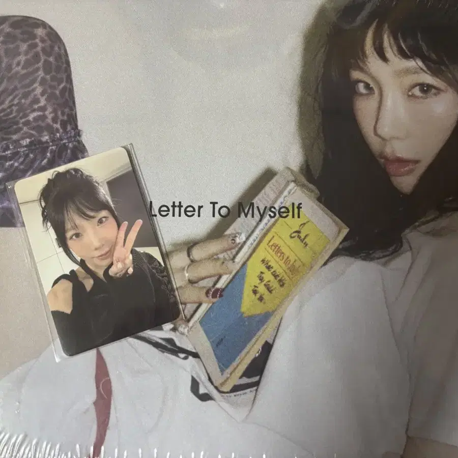 태연 미개봉 Letter To Myself 앨범 (Letter ver.)