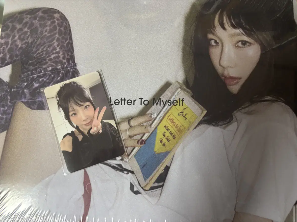 태연 미개봉 Letter To Myself 앨범 (Letter ver.)