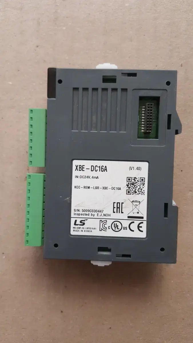 (LS) PLC 입력카드 XBE-DC16A