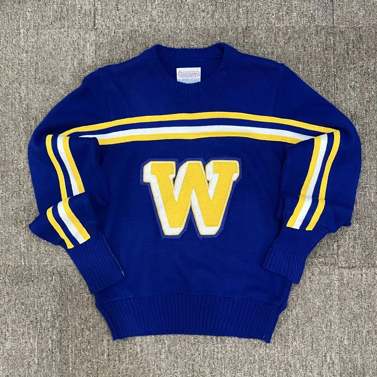 (36) 80~90s Cheerleader Supply 치어리더 스웨터