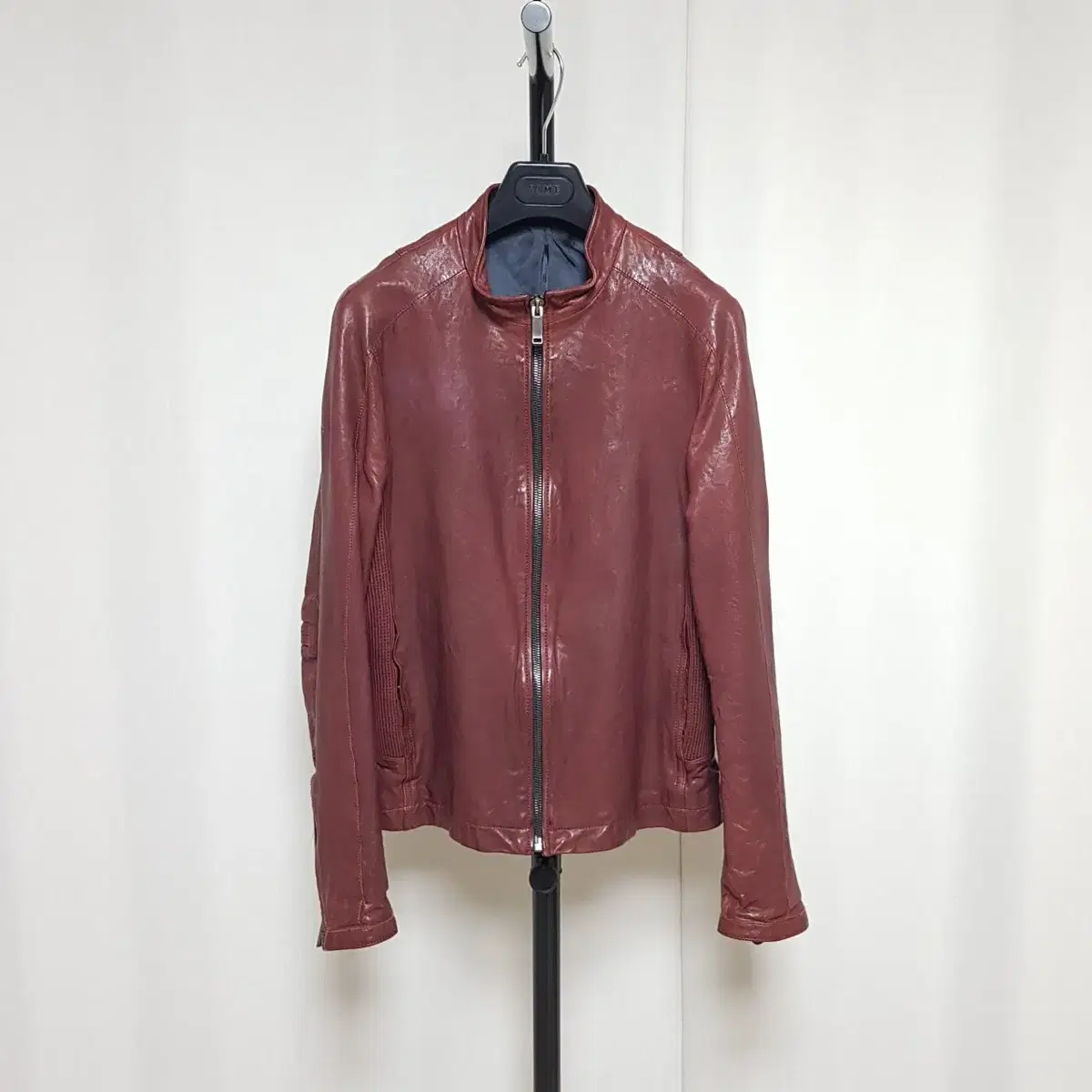 (Taffo) BON Burgundy Sheepskin Jacket