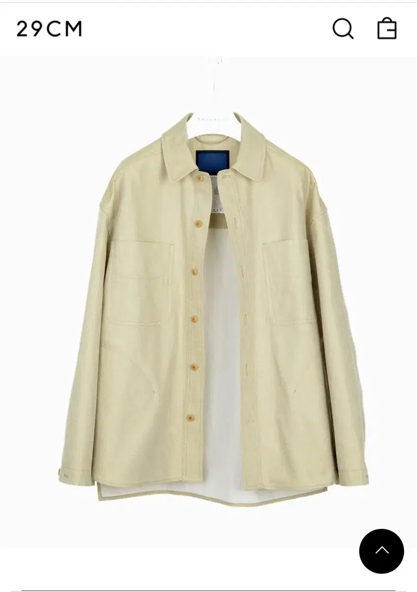 도큐먼트 자켓 COTTON SHIRTING JACKET