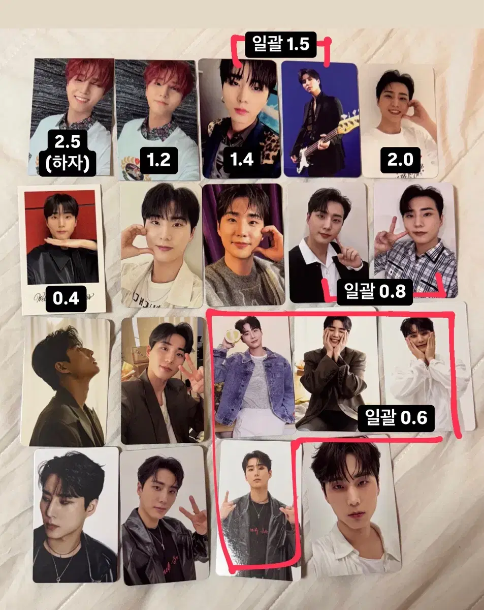 Day 6 Young K-oriented group unit photocard Sungjin Sung helped with original writing