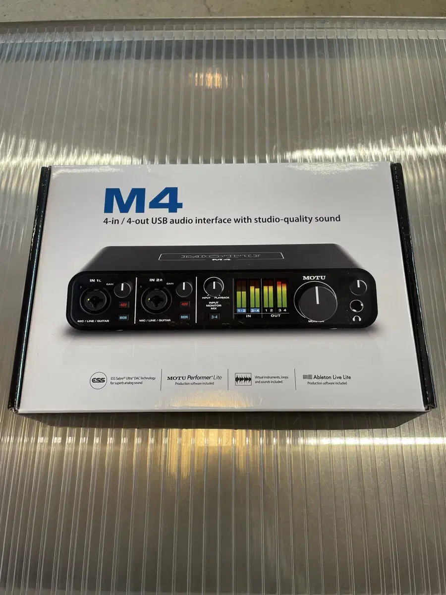 Motu M4 USB-C 4ch Audio Interface