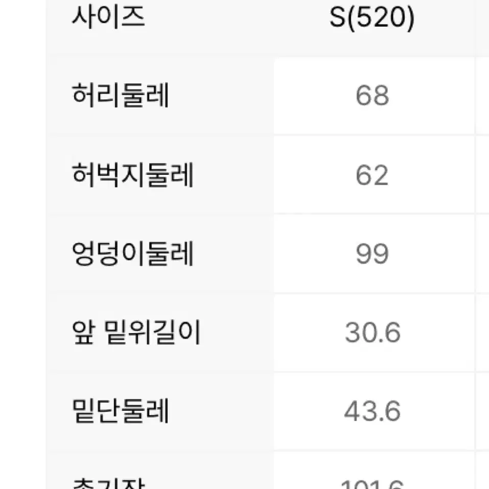 (새상품) 탑텐 남자 바지 에코 테리 스트레이트 팬츠 S(28)