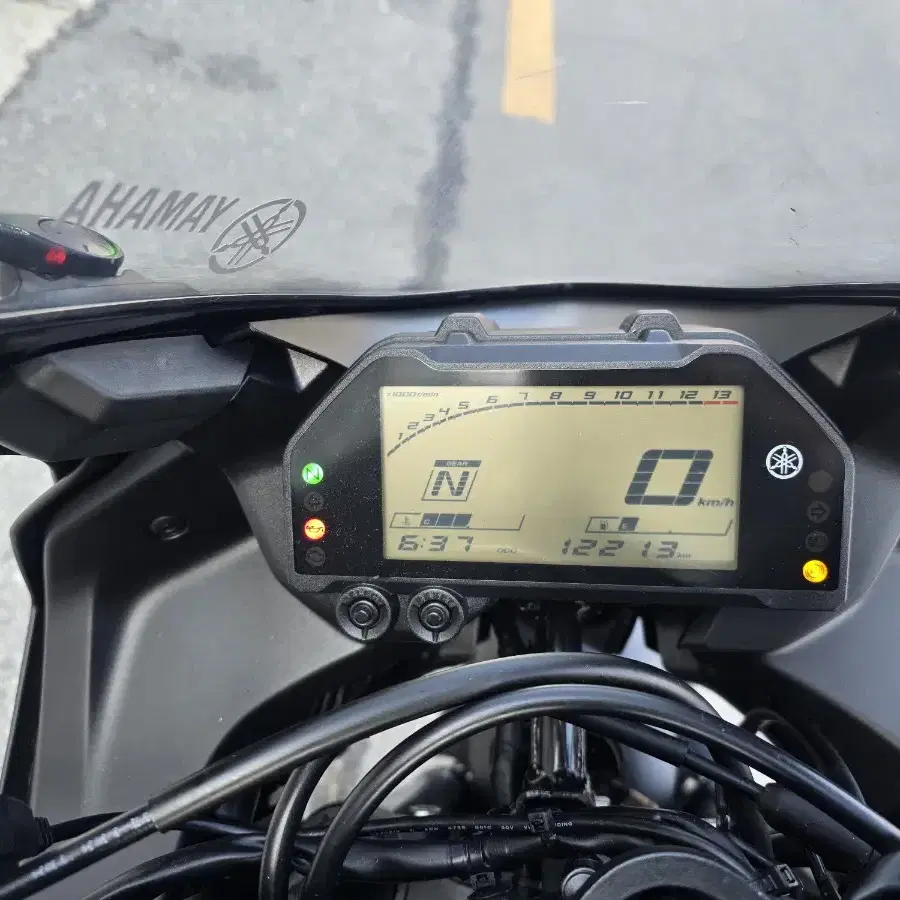 2020년식 야마하 yzfr3 로우 킬로수신차 컨디션 아크라포빅 구변