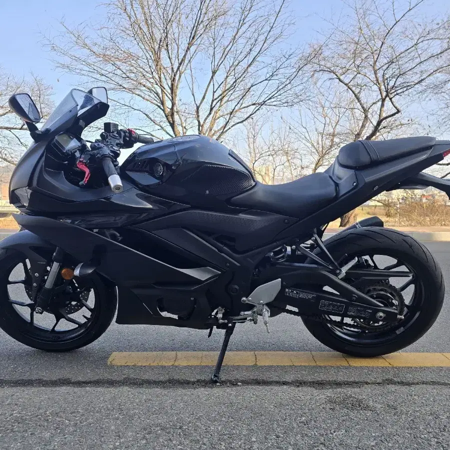 2020년식 야마하 yzfr3 로우 킬로수신차 컨디션 아크라포빅 구변