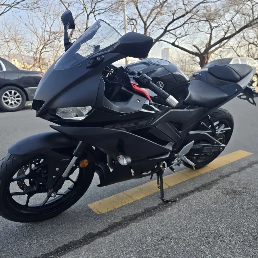 2020년식 야마하 yzfr3 로우 킬로수신차 컨디션 아크라포빅 구변