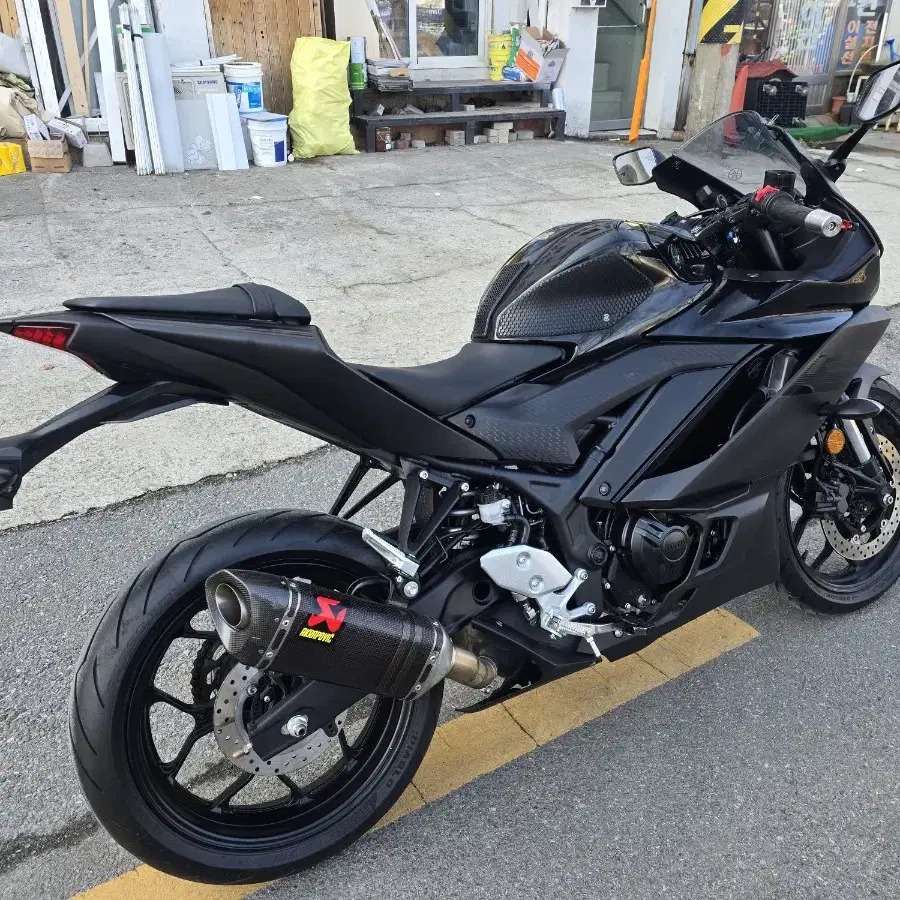 2020년식 야마하 yzfr3 로우 킬로수신차 컨디션 아크라포빅 구변