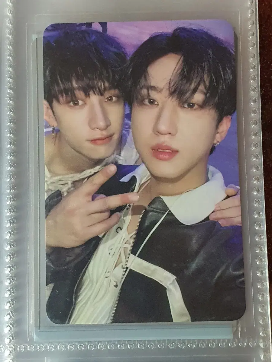 Rock bang chan changbin Unit Photocard