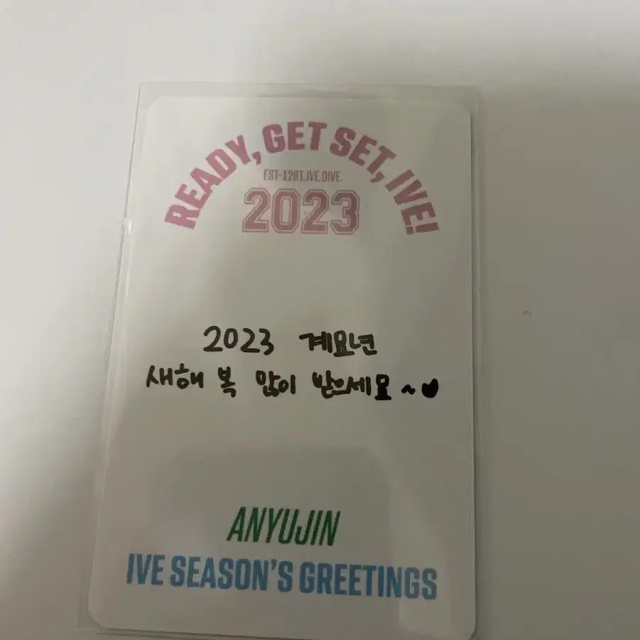 아이브 2023 시그 유진