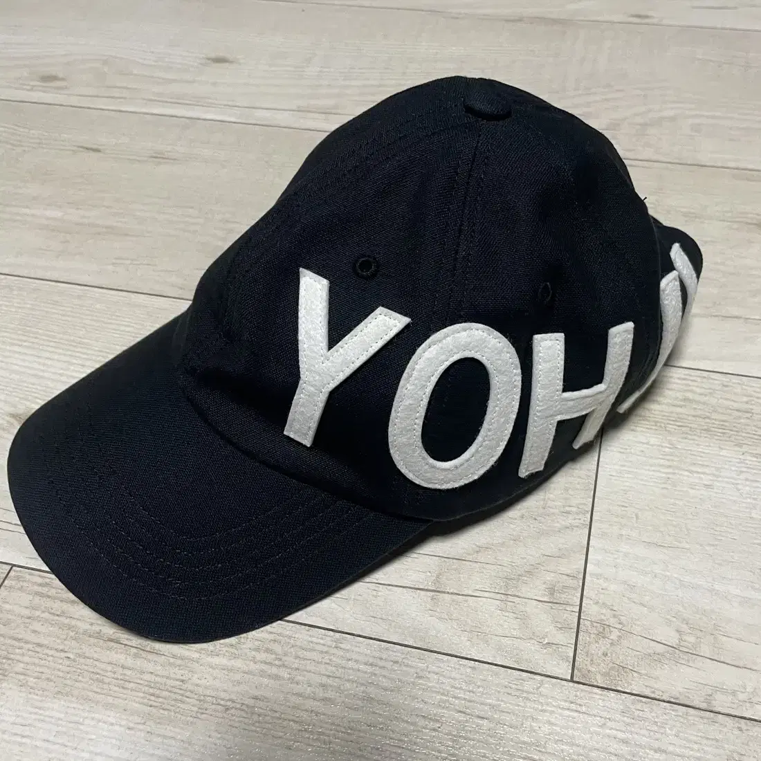 [FREE] Y-3 와이쓰리 11주년 YOHJI 빅로고 볼캡 블랙