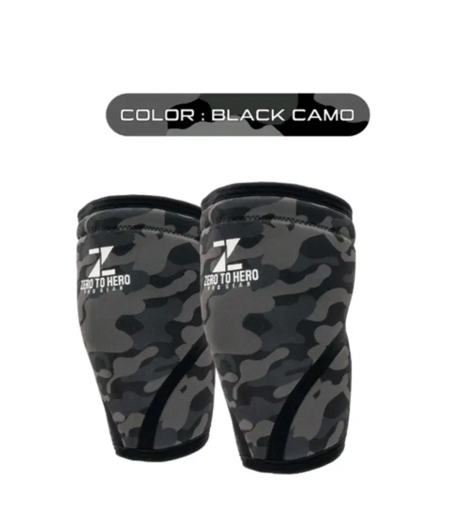 Zero to Hero Knee Brace Black Camo L [Vahn]