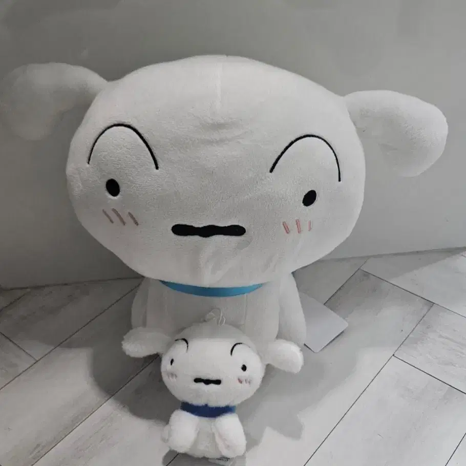 흰둥이 대형인형