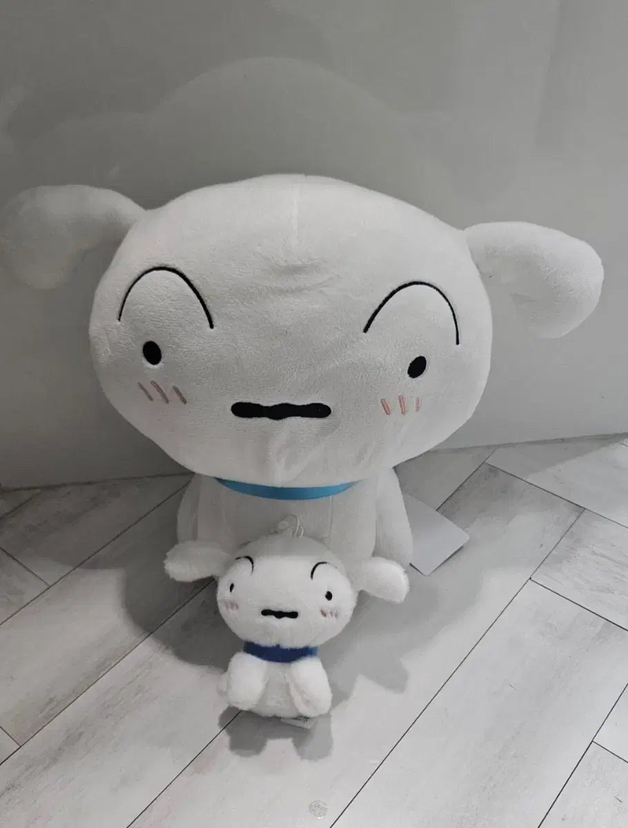 흰둥이 대형인형