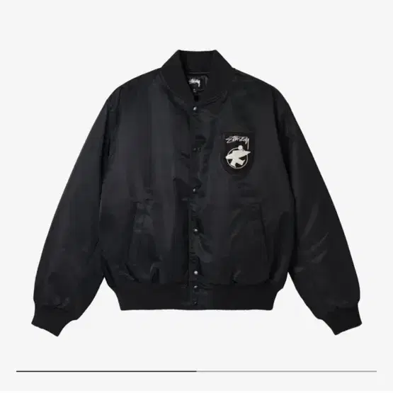 STUSSY | 스투시 Stussy Surfman Stadium Jacket S on Bunjang