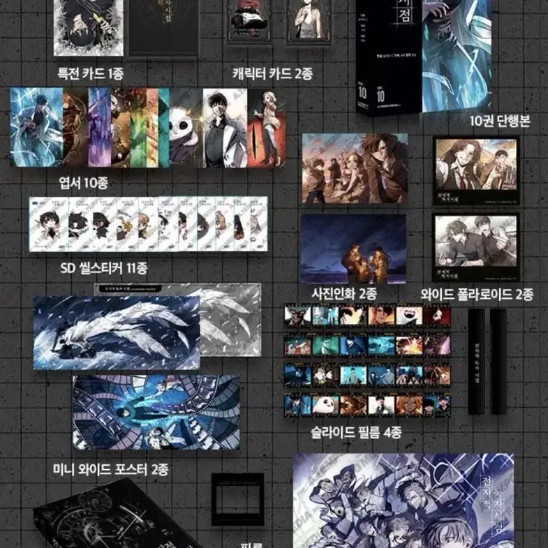 급전으로 인해 전독시 네이버 웹툰 10권 특별 펀딩 set2 판매합니다