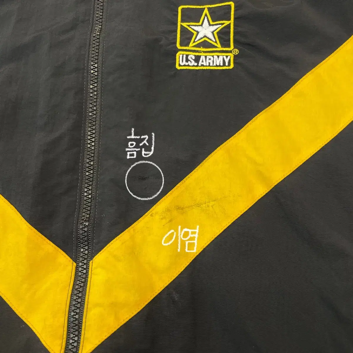 (L) US ARMY APFU 미군 바람막이 자켓