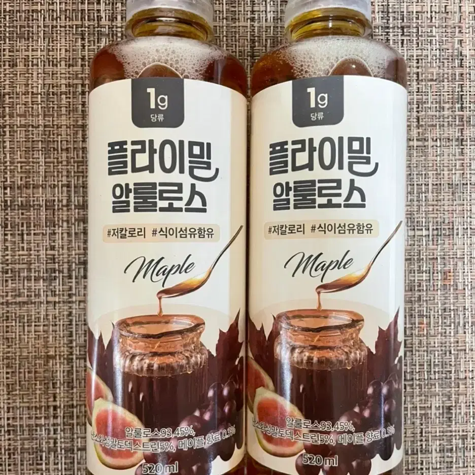 <새상품> 플라이밀 알룰로스 520ml X 2개