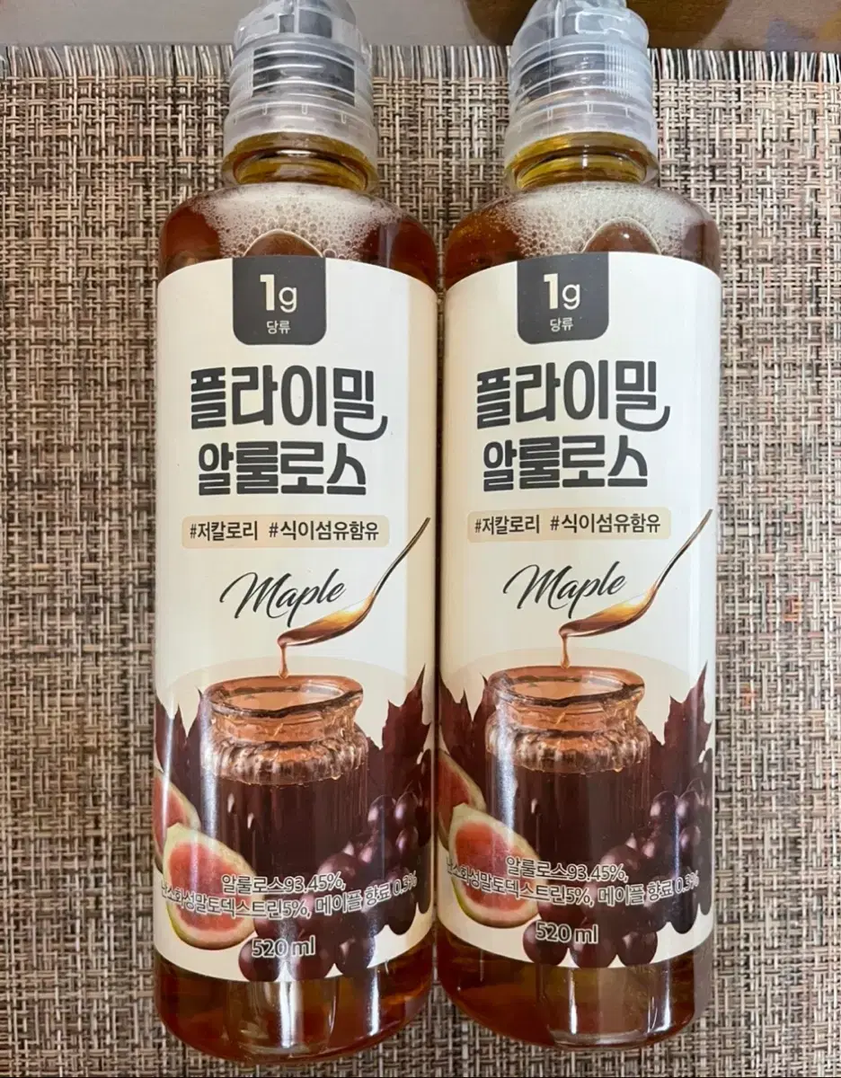 <새상품> 플라이밀 알룰로스 520ml X 2개