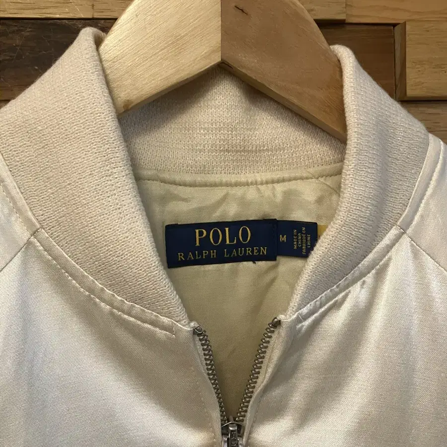 Polo Ralph lauren 폴로 랄프로렌 - 로고 세틴 봄버 자켓