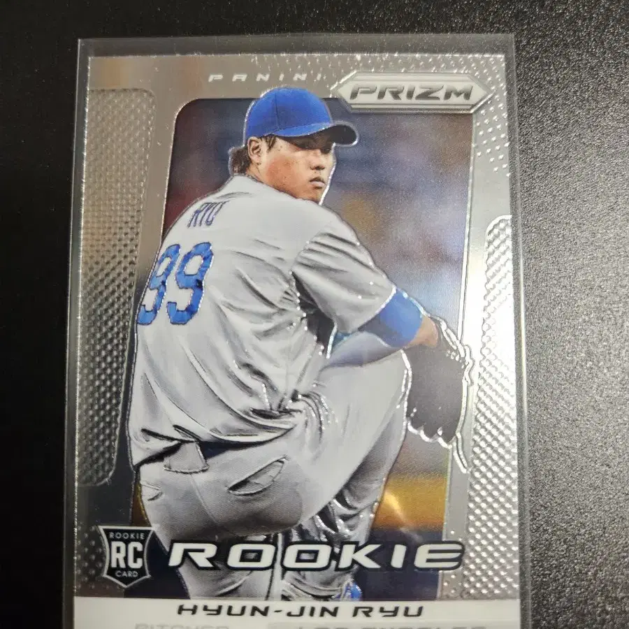 류현진 2013 Panini Prizm base 루키 카드