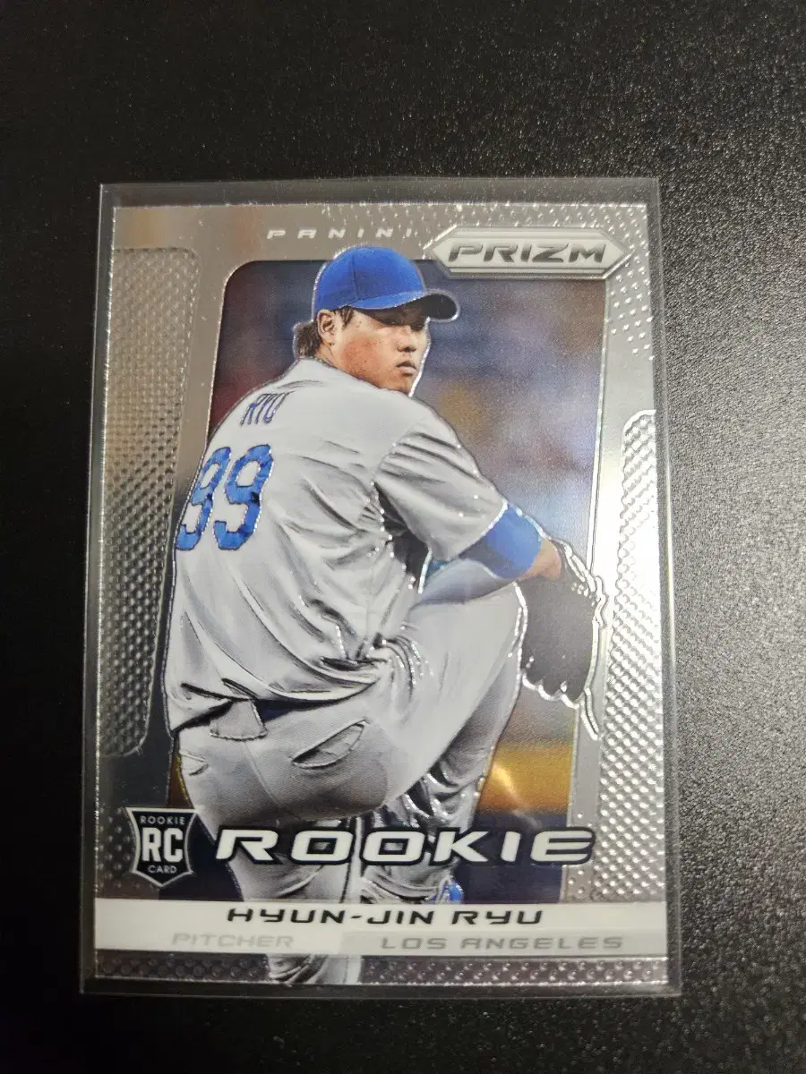 류현진 2013 Panini Prizm base 루키 카드