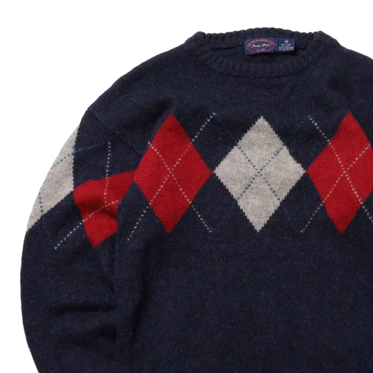 Pacific Club Argyle Knit