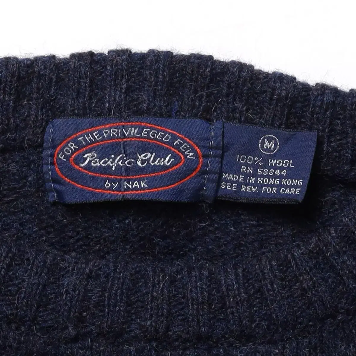 Pacific Club Argyle Knit