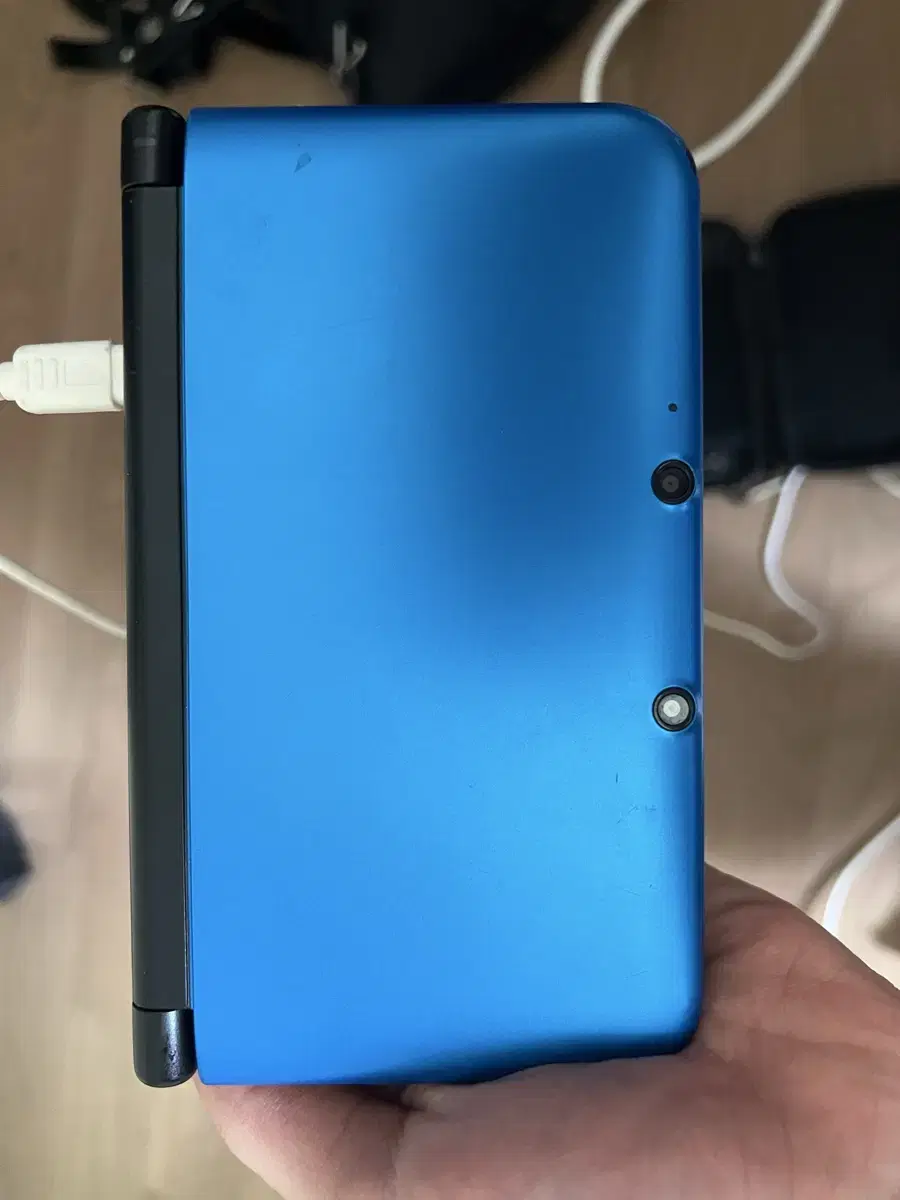 닌텐도 3ds xl 블루 + 칩 4개 읽괄