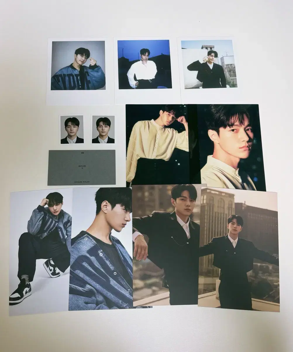 Infinite l kim myungsoo Concert MD Set wts Comeback Again photocard pola 