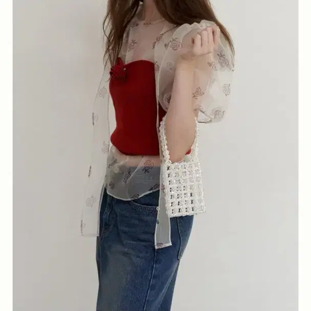 순수 뷔스티에 Rosy Knit Bustier (Edition Red)