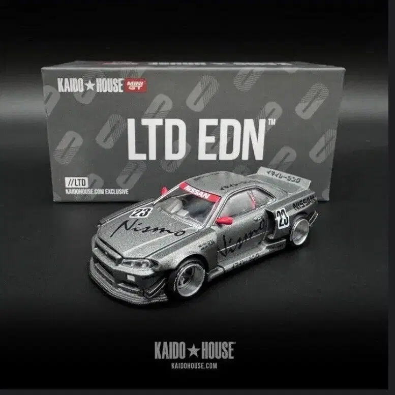 미니지티 x 카이도 하우스 LTD EDN GT-R R34 499개 한정판